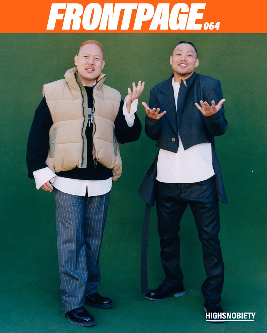 Eddie Huang & Taylor Takahashi for HighSnobiety, Los Angeles, CA l Stylist: Marquise Miller
