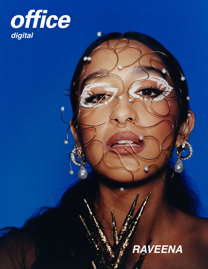 Raveena for the February digital cover for office, New York, NY